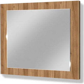 Zrcadlo Nabytekmorava Zrcadlo 75x95 PR 19 barva lamina: ořech lyon