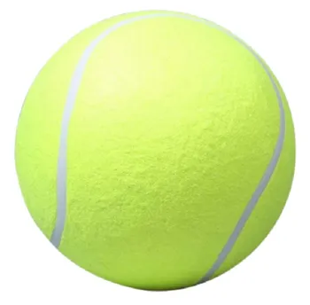 Hračka pro psa My Little Princess Dropshipping Store Velký tenisový míč pro psy 24 cm žlutý