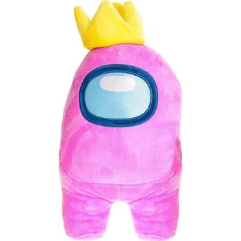 plyšák Mikro Trading Among US stojící hráč 30 cm růžový