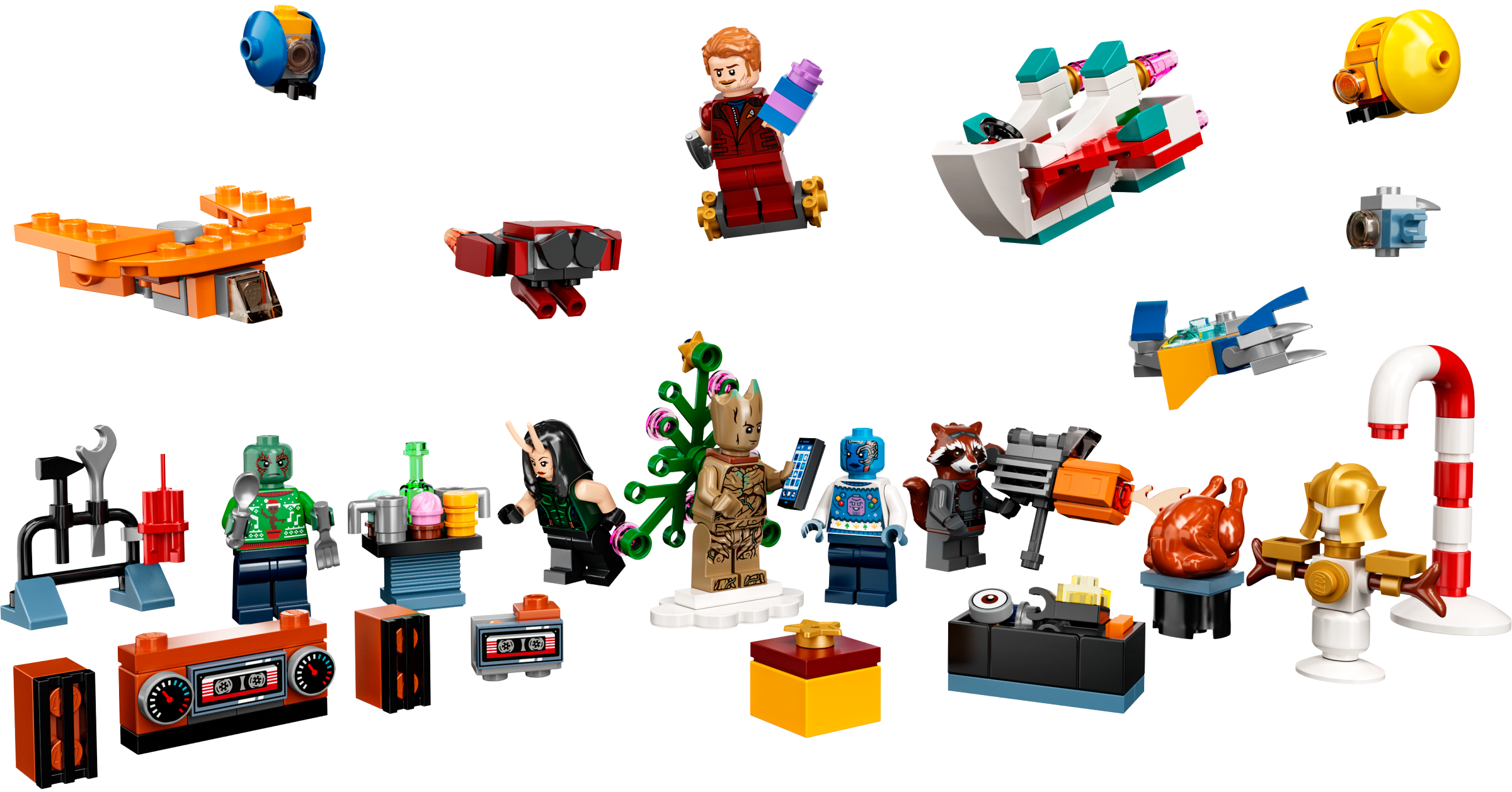 foto Stavebnice LEGO LEGO Marvel 76231 Adventní kalendář Strážci galaxie