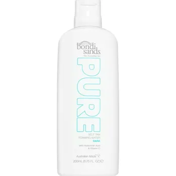 Samoopalovací přípravek Bondi Sands Pure Self Tan Foaming Water Dark samoopalovací pěna s hydratačním účinkem 200 ml