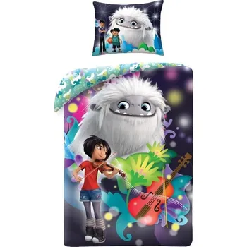 Povlečení Halantex • Dětské ložní povlečení Sněžný kluk - Abominable - 100% bavlna - 70 x 90 cm + 140 x 200 cm