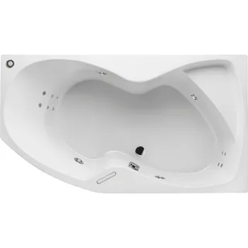 Vana Santech plus Santech masážní vana Fontána, systém BODY 300, 170x95 cm + DOPRAVA ZDARMA Varianta: Levá