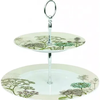 Easy Life, Itálie Easy Life - Porcelánový etažér Botanica - průměr 19 a 27 cm
