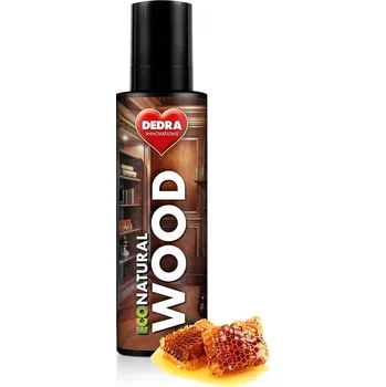 Čisticí prostředek DEDRA leštěnka na dřevo a nábytek ECO NATURAL WOOD, 250 ml