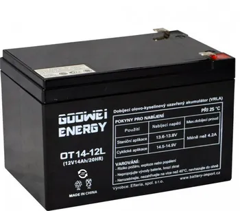 Trakční baterie Goowei OTL14-12 12V 14Ah