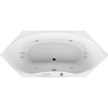 Vana Santech plus Santech masážní vana ATOL, systém BODY 300, 207x90 cm + DOPRAVA ZDARMA