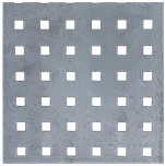 Děrovaný čtvercový řadový plech rozteč…