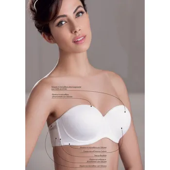 Podprsenka Dámská podprsenka Leilieve 6004 Bílá 70 D