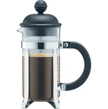 Příprava kávy French press BODUM® CAFFETTIERA (1913-01) - na 3 šálky (350 ml), černý