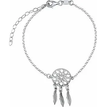 Náramek Stříbrný náramek lapač snů Winona GV06708B-17 cm