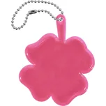 Compass Přívěšek reflexní ČTYŘLÍSTEK - růžový