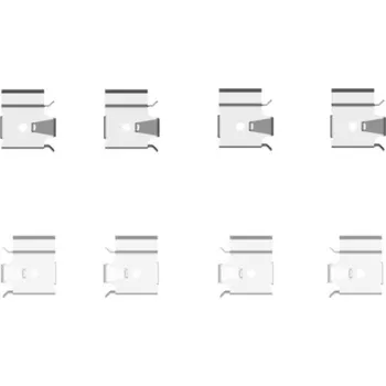 Přislušenství brzdového systému Sada příslušenství, obložení kotoučové brzdy TEXTAR 82511400
