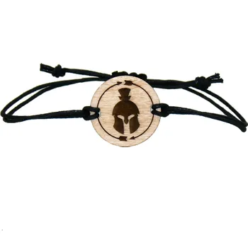 Náramek art-wood.cz Provázkový náramek - Spartan