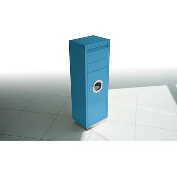 Poštovní schránka Radius design cologne Schránka na balíky RADIUS DESIGN (LETTERMANN standing ovation 1 blue 600N) modrá