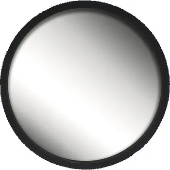 Zrcadlo Zrcadlo na zeď Robello černé Ø 53 cm