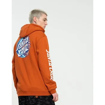 Pánská mikina SANTA CRUZ mikina - Eclipse Dot Hood Copper (COPPER)