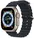 Apple Watch Ultra 49 mm, titan s temně inkoustovým oceánským řemínkem