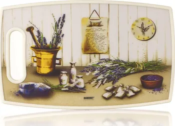 Kuchyňské prkénko Banquet Krájecí prkénko Lavender plast 36 x 22 cm