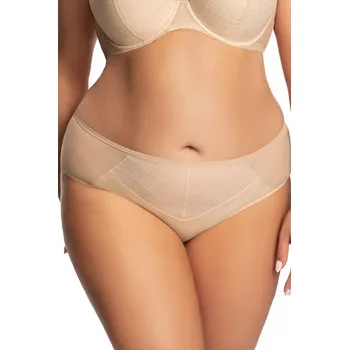 Kalhotky Dámské kalhotky brazilky K682 CHRISTINA Béžová 3xl