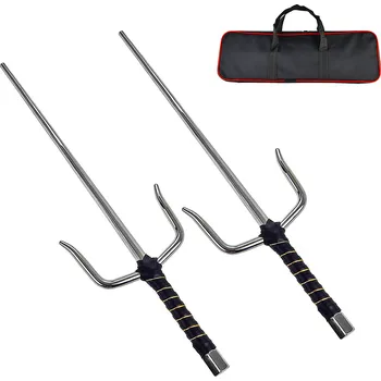 Šerm CHZ Sada vidlicí Sai "OKINAWA DUO" stříbrné, 2 kusy