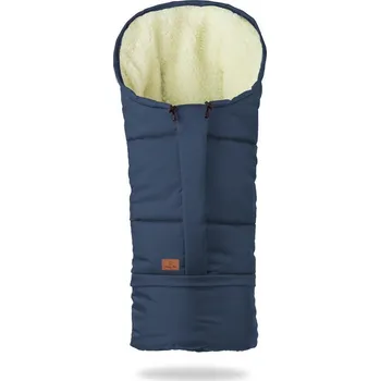 Fusak HappyBee zimní fusak Mumi 3v1 ovčí rouno, tmavě modrá