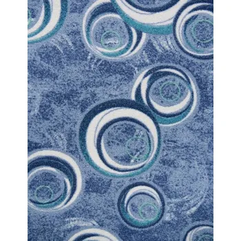 Koberec ITC Drops 74 šíře 4m modrá