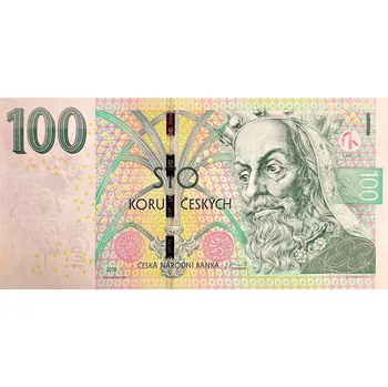 Poštovní známka Česká republika (P 18g) 100 Kč (2018) J 39 série (UNC)