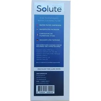 Příslušenství pro přípravu kávy Solute filtr pro automatické kávovary Jura (Claris White)
