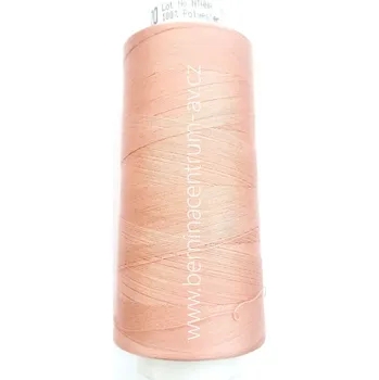 Nit Amann Trojalock 120 9199-0637 růžová starorůžová jednobarevná overlocková nit polyester 2500m