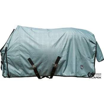 Deka pro koně Deka výběhová HKM -HIGH COMFORT 0G- - Šalvějová - 155cm