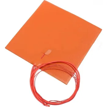 Příslušenství k 3D tiskárně Silikonová topná rohož 800W 400 x 400 mm 24V