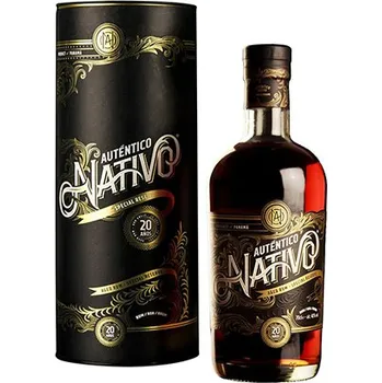 Rum Nativo Autentico 20 let + tuba 0,7 l