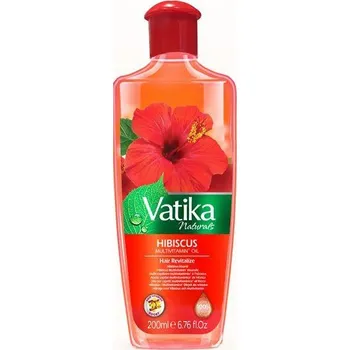 Vlasová regenerace Dabur Ibiškový vlasový olej na vlasy Vatika Naturals 200 ml