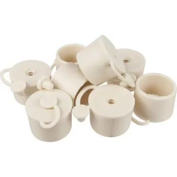 Biowin Zátka kvasná 43 x 40 mm bílá s uzávěrem