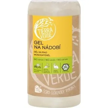 Tierra Verde Gel na nádobí s BIO citronovou silicí, 500 ml