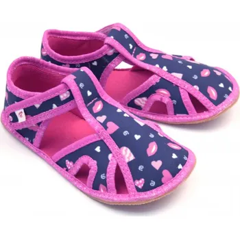 Dívčí obuv Ef Barefoot 386 Hearts