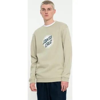 Pánská mikina SANTA CRUZ mikina - Daylight Dot Front Crew Nickel (NICKEL) velikost: M