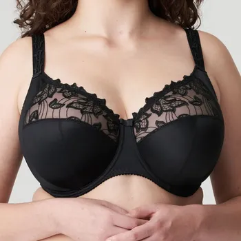 Podprsenka Primadonna - Deauville podprsenka vysoká nevyztužená black 95K 0161815