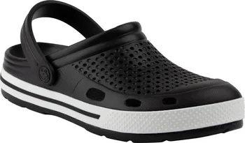 Pánské pantofle Coqui Lindo 6403 černé/bílé 43