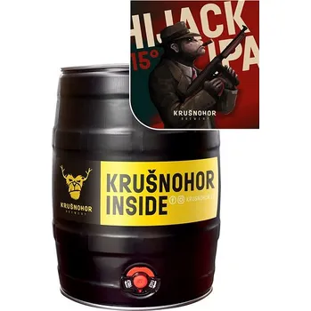 Pivo Krušnohor Hijack IPA 15° soudek 5l
