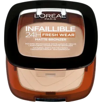 Bronzer L'Oréal Infaillible 24H Fresh Wear Matte Bronzer 9 g 250 Light