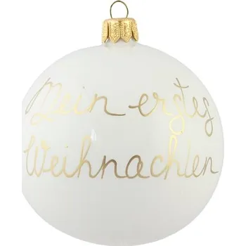 Vánoční koule "Mein erstes Weihnachten"