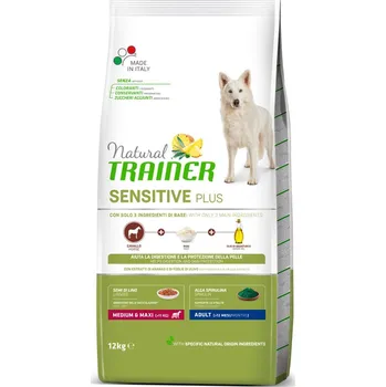 Krmivo pro psa Recenze Trainer Natural Sensitive Plus Adult Medium/Maxi kůň 12 kg