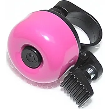 Zvonek na kolo Zvonek cink průměr 35mm růžový