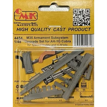 Plastikový model CMK 1/48 M35 Armament Subsystem Upgrade set for AH-1G