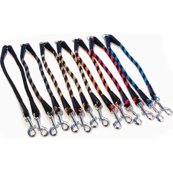 Vodítko pro psa Dogtrace vodítko rozdvojka, 10 × 40 cm - Červená