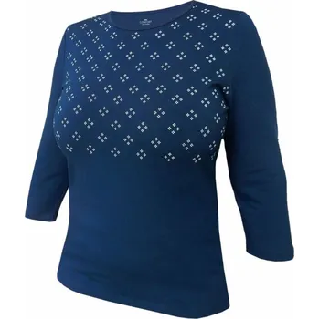 Dámské tričko Dámské tričko, 3/4 rukáv KEMERA 801 tm.modrá S