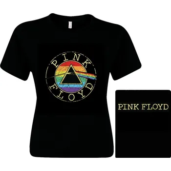 dámské triko Pink Floyd - Dark Side Of The Moon Logo
