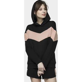 Dámská mikina 4F H4L21-BLD012 DEEP BLACK Dámská mikina US XXL